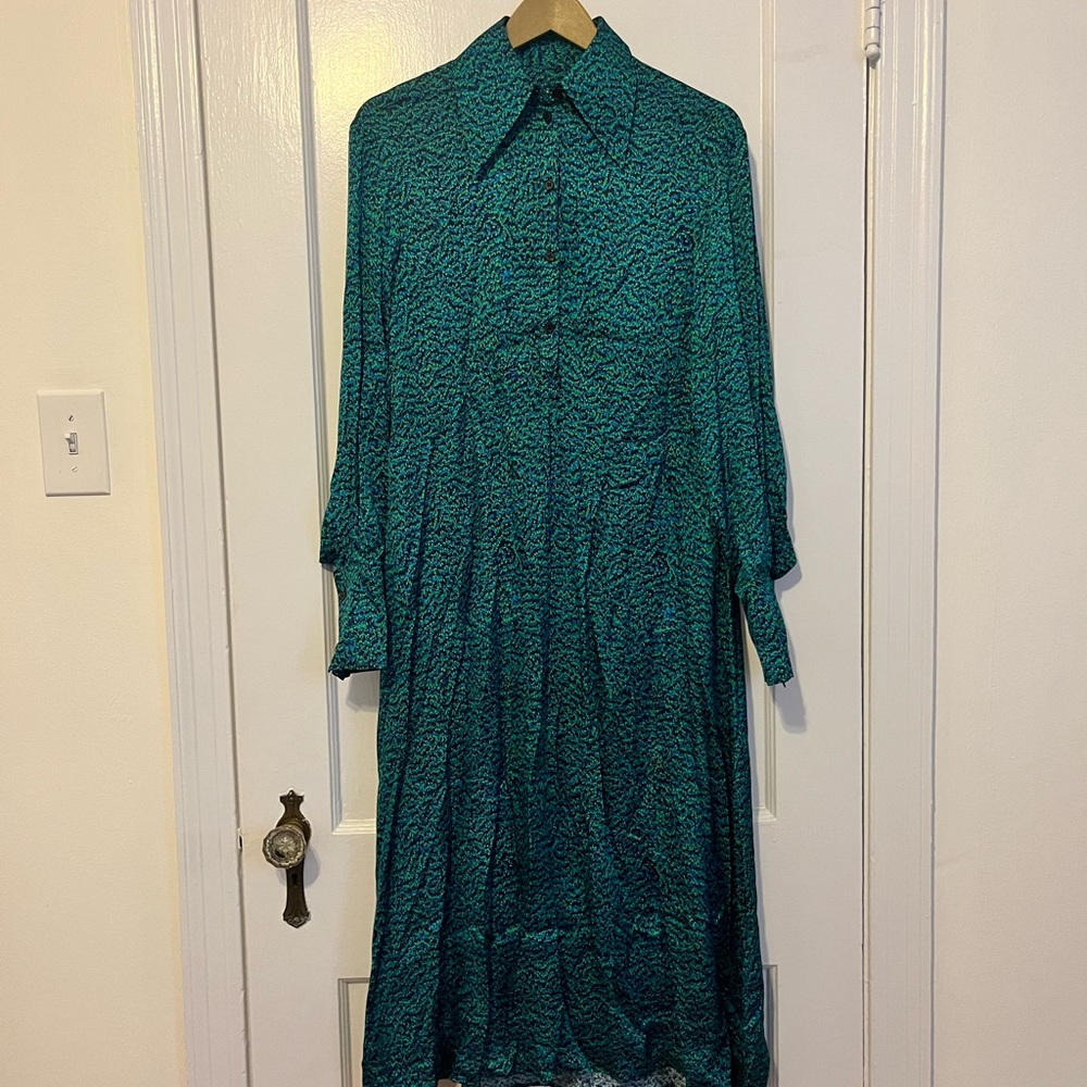 COS oversized long sleeve dress